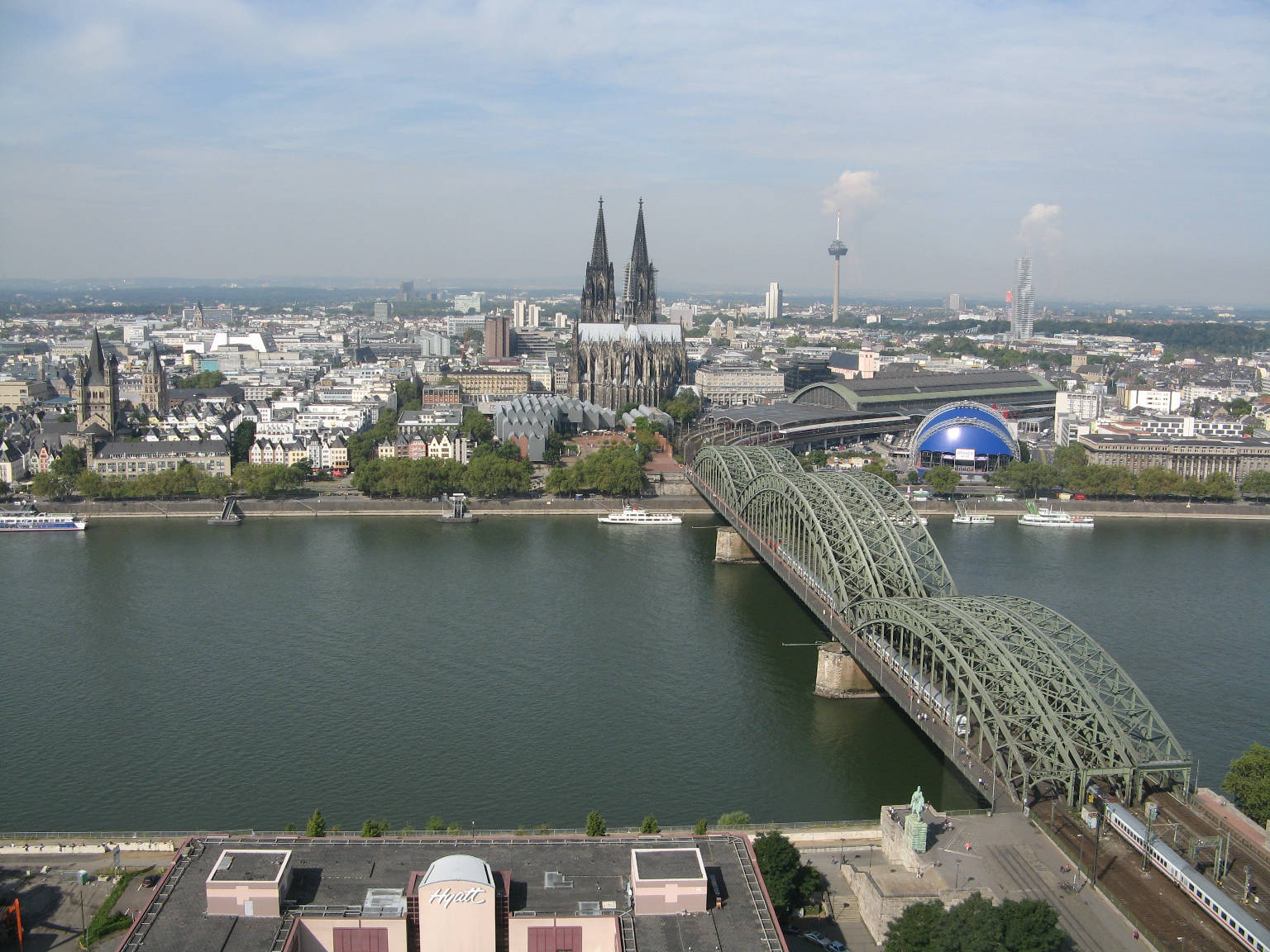 Cologne from the tower